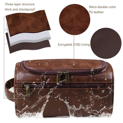 Leather Toiletry Bag